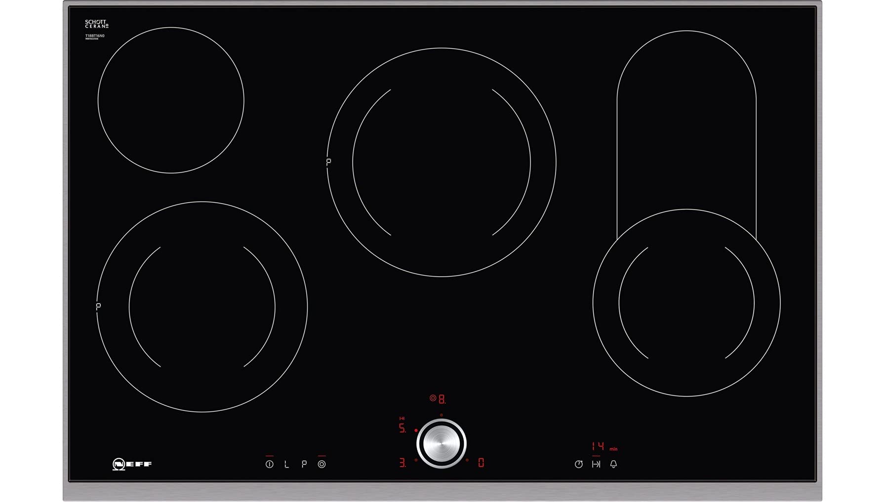 Neff-t18tt16-N0-hobs-electricovitroceramicavidrio-y-ceramica8260-cminterfaz-de-cocina-vitroceramicavidrio-y-ceramicaNegro