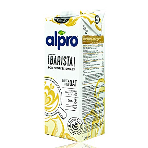 Alpro - 4er Pack Haferdrink Barista for Professionals 1 Liter - Oat Hafer Drink 100 % pflanzlich zum Aufschäumen für Kaffee, Shakes und Smoothies – Bild 4