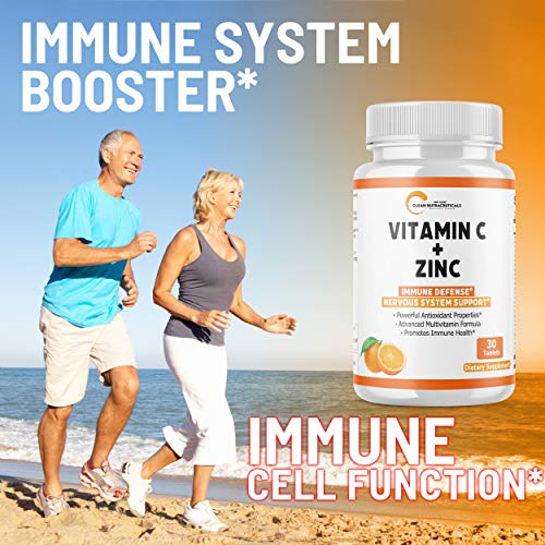 Vitamin-C-Tablets-with-Zinc-25-Vitamins-for-Immune-Support-for-Adults-Kids-Zinc-Tablets-VIT-C-Immune-System-Booster-Immunity-Defense-High-Absorption-Non-GMO-Gluten-Free-2-Pack