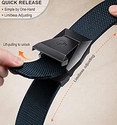 BULLIANT Tactical Belt for Men Gift,Holster Hiking