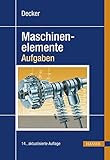 Decker Maschinenelemente - Aufgaben