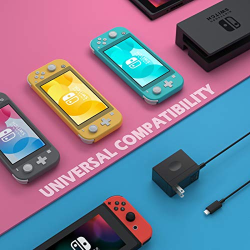 1 Switch+Charger+Nintendo+Lite+Replacement