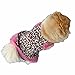 Neartime Puppy Clothes, Leopard Summer Pet Apparel Small Dog Cat (L)