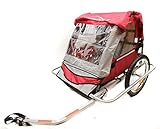 TRIUMPH DUO Bicycle 2 Children Trailer Pull Behind Kids Carrier Bike NEW