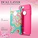Iphone 7 Plus Case,AnnBay Anti-Scratches Drop Protection Soft TPU Armor Slim Shock Resistant PC Flexible Durable Bumper Cover Protective Case for Apple iPhone 7 Plus (Totem Pink)