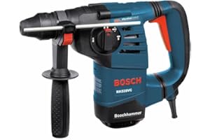 BOSCH RH328VC 1-1/8 Inch SDS-plus Rotary Hammer with Variable Speed, Vibration Control