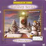 Alan Giana Sparkles in Light Holiday Series Warmth of the Sky 100 Piece Puzzle