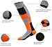 LULLABY KIDS Snow Ski Socks Full Terry Warm Skiing Socks Toddler Snow Socks Boys Thermal Socks Boys Ski Socks Snow Socks, 2 Pairs Diamond, 3-5 Years