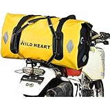 Waterproof Bag 55L 66L 77L Motorcycle Dry Duffel Bag for Travel,Motorcycling, Cycling,Hiking,Camping (66L, Yellow)