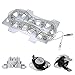DC47-00019A Dryer Heating Element Replacement Dryer Repair Kit, DC96-00887A and DC47-00016A Dryer Thermal Fuse, DC47-00018A Thermostat -Compatible with Samsung Dryer - 4 Pieces