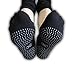 Non Slip Skid Socks with Grips, For Hospital Rehab, Yoga, Pilates, Barre, 1 & 2 Pairs Set
