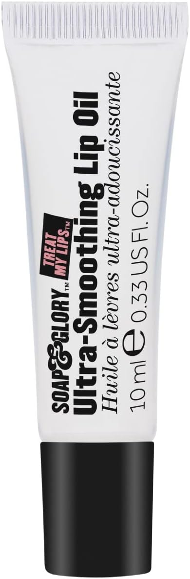 Soap & Glory Treat My Lips Clear Lip Oil Orchid Flower Extract Rosehip Oil