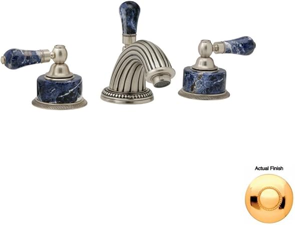 Phylrich K272 025 Regent Lavatory Faucet Bleu Sodalite Handle