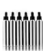 Aluminum Empty Refillable Fine Mist Spray Bottles - 6 pack (4 OZ)