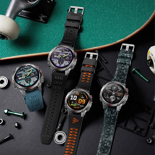 MYSHUN Reloj Inteligente Hombre con Llamadas, 1,46 Pulgada Smartwatc Hombre Deportivo con Podometro Pulsometro SpO2 Sueño Presion Arterial Actividad IP68 Reloj Digital para iOS Android (Negro)
