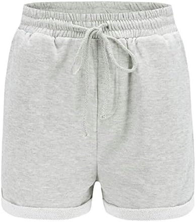 HTOOHTOOH Womens Perfomance Running Yoga Gym Workout Athletic Sports Shorts Grey S