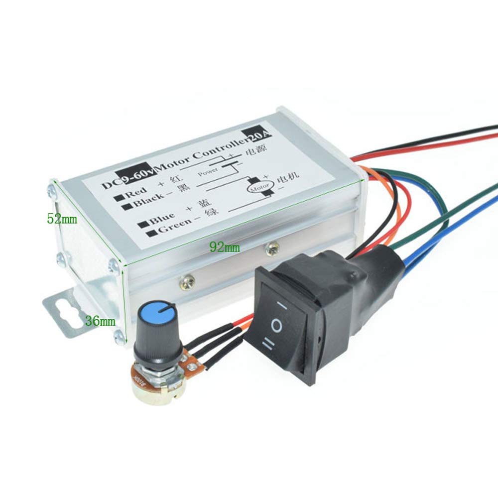 Mua DC Motor Speed Controller, Brush Motor Driver Controls Module DC 9V ...