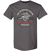Winchester Official Repeating Rider Legend Vintage Graphic T-Shirts for Men