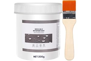 ACMEFUN Transparent Waterproof Coating Agent - Sealant Clear Invisible Water-Based Adhesive & Leak Repair Agent for Concrete, Brick, Metal, Wood, PVC Surface (10.6 oz)