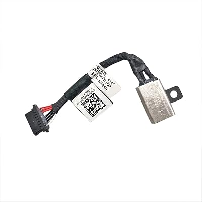 Zahara DC Power Jack Cable for DELL Inspiron 7300 7306 7500 7506 2-in-1 M4GJ3