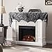 Hooqict Halloween Decoration Halloween Black Lace Spiderweb Fireplace Mantle Scarf Cover for Halloween Party Supplies 18 x 96 Inch