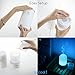 Pallas Aromatherapy Essential Oil Diffuser, 200 milliliter Ultrasonic Diffusers Cool Mist Humidifier with Auto Shut-Off and 24 Colors LED Lights Changing for Home Office Baby Yoga Spa
