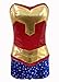 bslingerie® Woman Halloween Costume Overbust Corset with Shorts