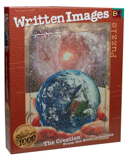 Buffalo Games Signature 1000 Piece Puzzle - Written Images - The Creation From the Book of Genesis