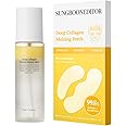 SUNGBOON EDITOR Melting Collagen Set (Deep Collagen Melting Patch 6pcs, Barrier Serum Mist), Real Collagen Care for Puffy Eyes and Neck Wrinkles, Best Gifts for Mom, Skincare Gift Sets for Mom