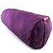 Peace Yoga® Zafu Meditation Yoga Cotton Cylinder Bolster Pillow Cushion - Purple