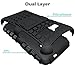 Viodolge J1 2016 Case, for Galaxy Amp 2 Case/for Galaxy Express 3 Case, [Shockproof] Hybrid Tough Rugged Dual Layer Protective Case Cover with Kickstand for Samsung Galaxy J1 2016 only Black+Black
