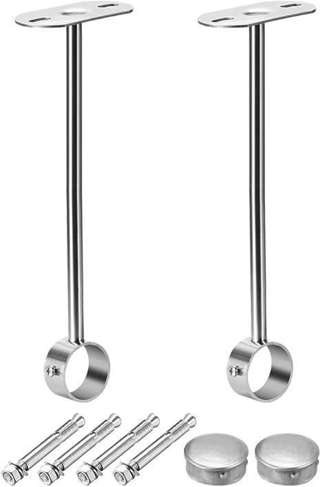 uxcell soporte de techo para cortina de ducha