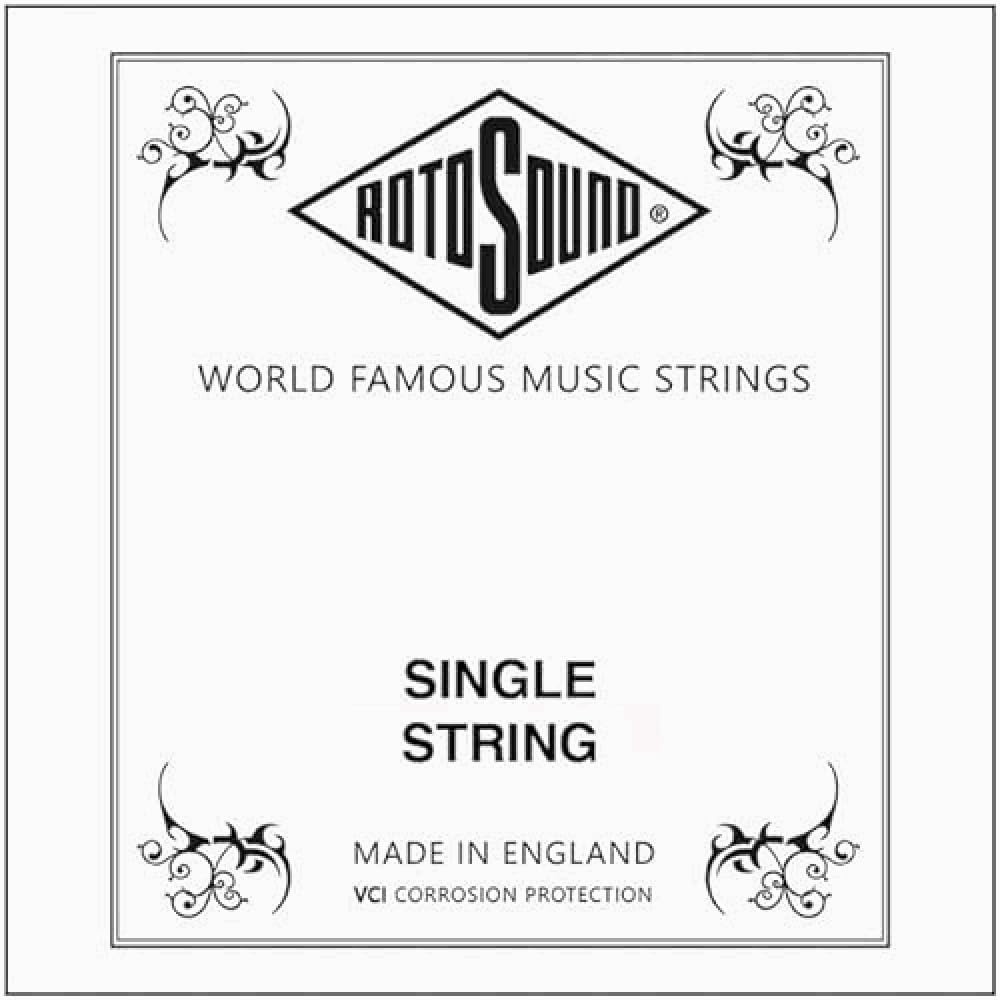Rotosound Single String for E‑and Acoustic Guitar .020"/0.51mm Plain NP020