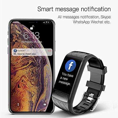 NiceFuse Smart Watch, Fitness Tracker Health Watch with Heart Rate