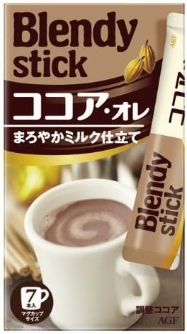 AGF Blendy stick cocoa au lait 7 sticks x 6 pieces