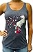 SoRock USA Unicorn Tri Blend Tank Top