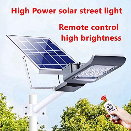 image for SZYOUMY Solar Street Flood Lights IP65 Outdoor Lamp 100W 5500 Lumens W