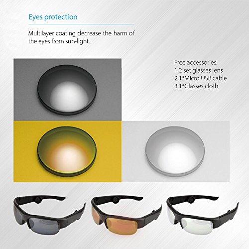 1 Conduction+Sunglasses+Wireless+Bluetooth+Headphone