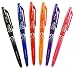 Pilot FriXion Ball 0.7mm Erasable Gel Pens, Fine Point, Assorted Colors, 6 Pack