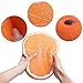 Outee 10 Inch Jumbo Orange Squishies Big Slow Rising Orange squishies Scented Kawaii Stress Relief Squishies Squeeze Toys for Kids Adults
