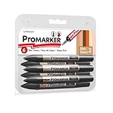 LETRASET Skin Tones ProMarker 6, Set 2