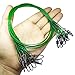 Unclesport 30 PCS Stainless Steel Fishing Wire Leader Line,19.68