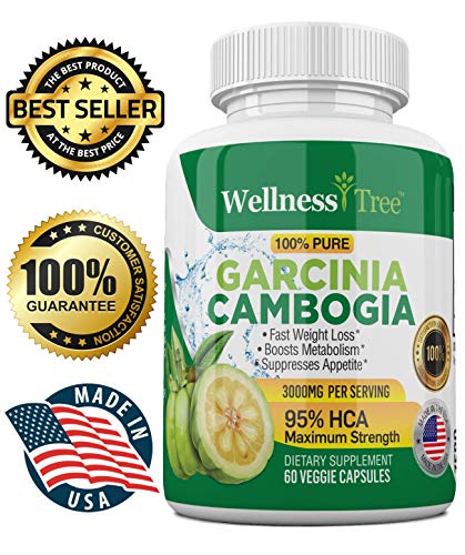 Garcinia Cambogia Extract - 95% HCA 3000mg Maximum Strength Capsules - Best Weight Loss Supplement - Burn Fat & Boost Metabolism, Diet Pills for Men & Women - 3 Pack - Thumbnail 2