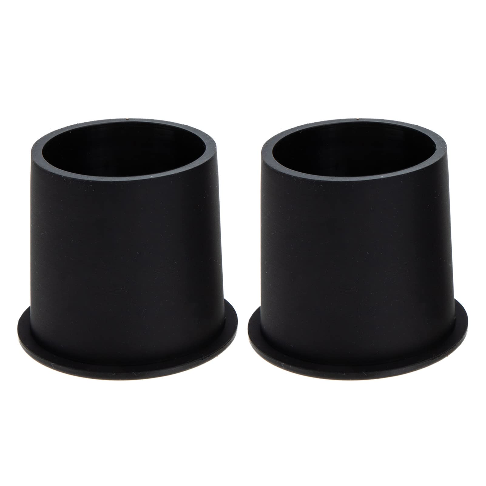 2 Pcs Black Silicone Umbrella Hole Plug Wedge Insert for Patio Table Stabilization, Outdoor Parasol Base Stand for Garden and Beach Use