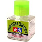 TAMIYA Extra-Thin Cement 40ml Quick-Setting TAM87182 Misc. Adhesives Fillers