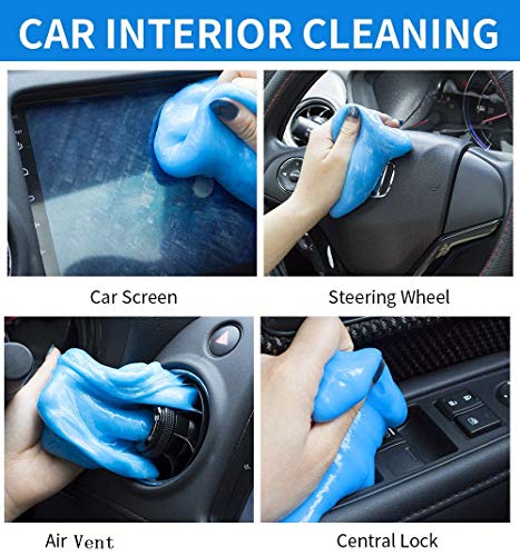 Sendida Car Cleaner Gel Detailing Putty - Auto Interior Cleaning Glue for PC Tablet Laptop Keyboards Car Vents Cleaner Slime Goop
