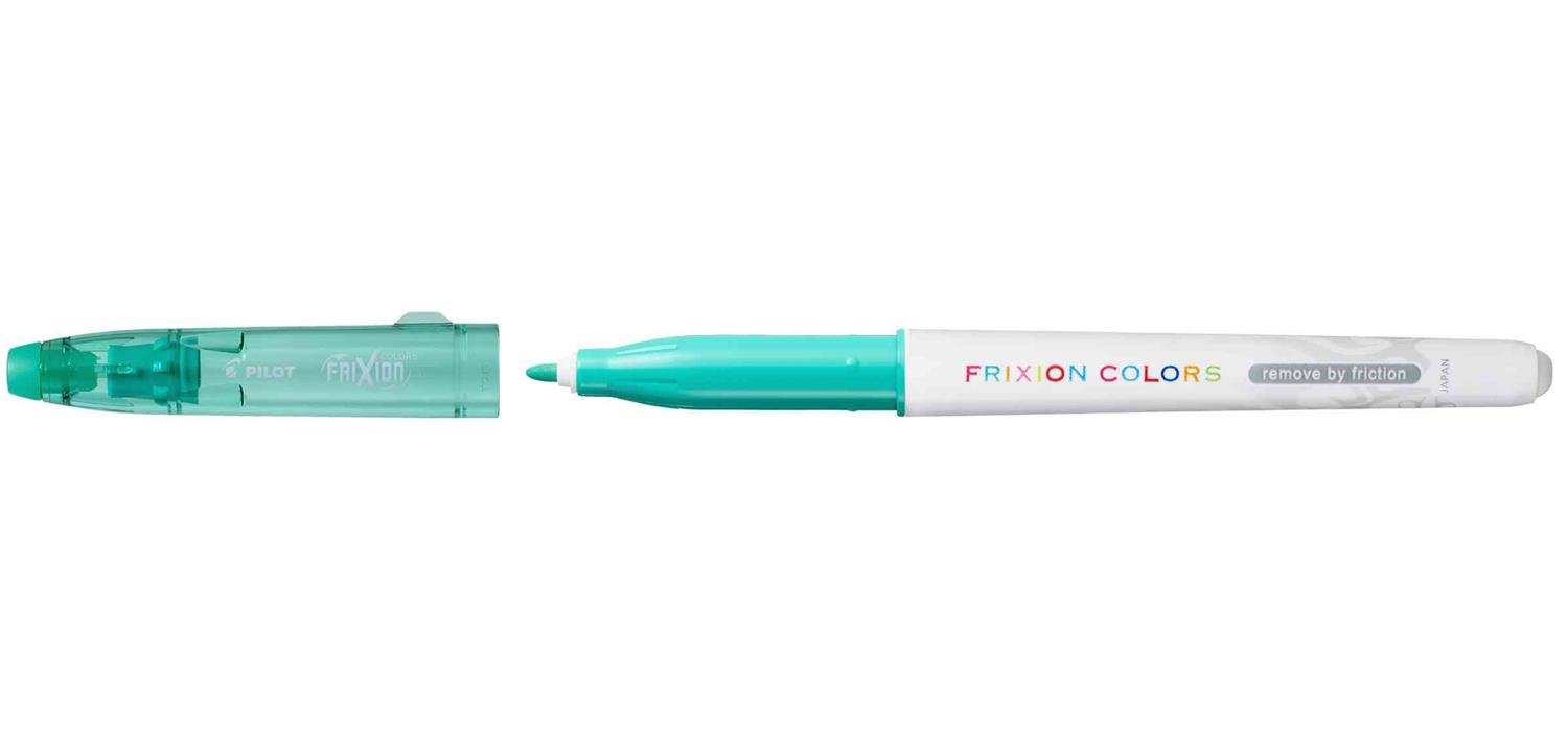 Pilot Frixion Colors Erasable Fibre Tip Colouring Pen - Green, Pack of 12