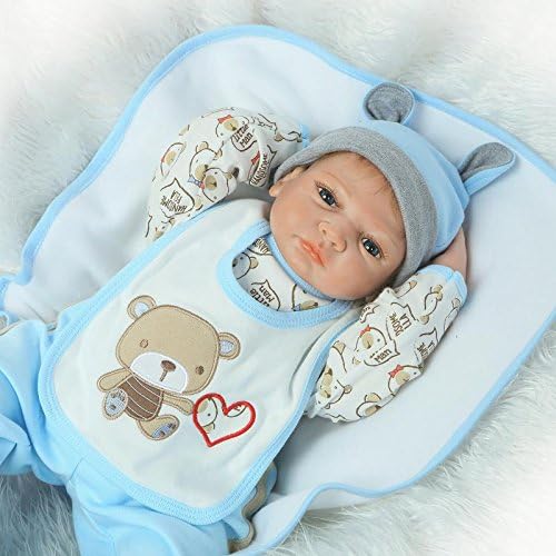 HOOMAI 22inch that look real babies reborn baby doll boy Soft silicone Vinyl toddlers eyes open cheap magnetic toys