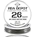 [RBA DEPOT] 26 GAUGE AWG PREMIUM STAINLESS STEEL SS316L WIRE [100FT]