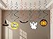 jollylife 30Ct Halloween Hanging Swirl Ceiling Haunted House Decorations Family Kid Friendly - Pumpkin/Witches /Hats/Bats /Ghost Party Supplies Creepy Decor
